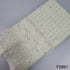 Dyeable Thread Sequins Embroidered Georgette Fabric-F2891
